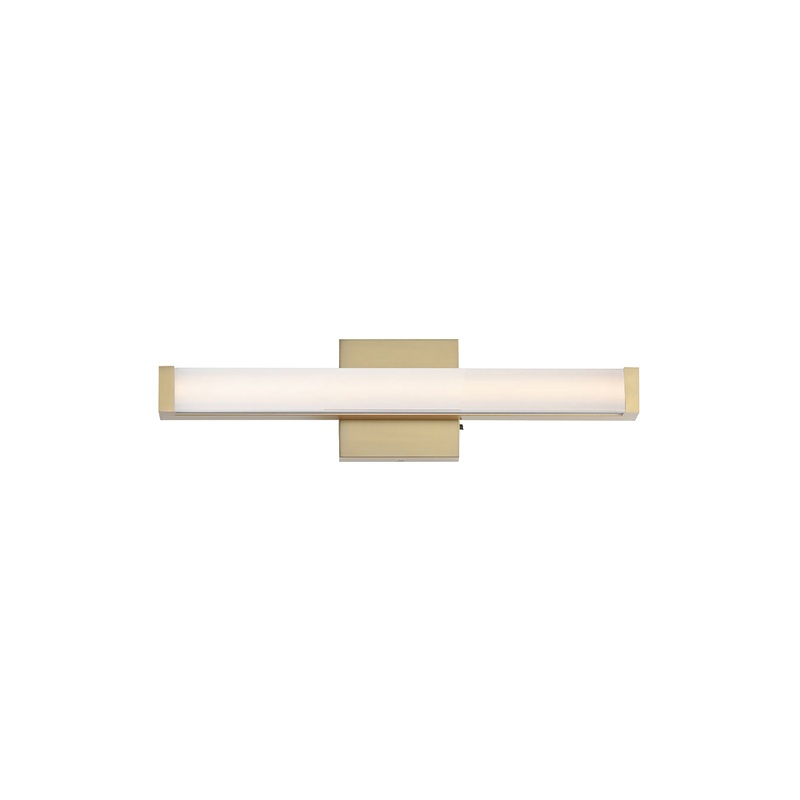 Spec 18″ LED Bath Vanity 5CCT Natural Aged Brass
