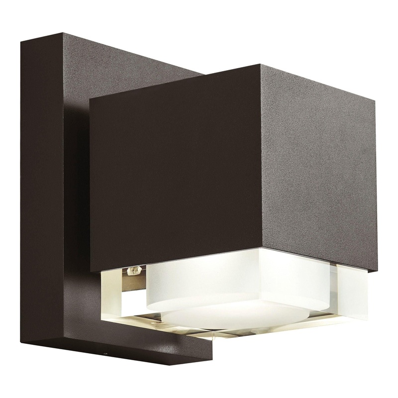 Voto 8 Outdoor Wall Downlight Bronze None