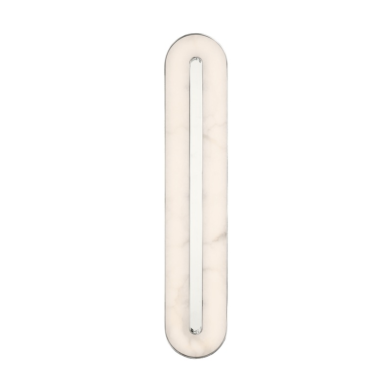 Wyllis 24 Sconce Polished Nickel