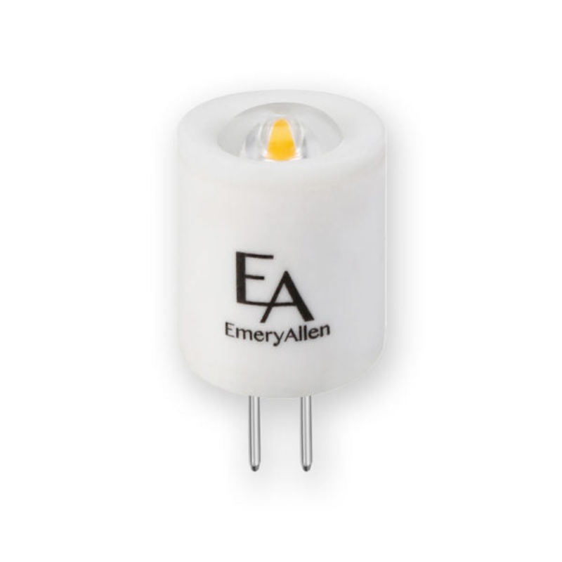 1.50 Watt 150  Lumens, G4 Bi Pin base, 12 Volt Light Bulb by Emery Allen
