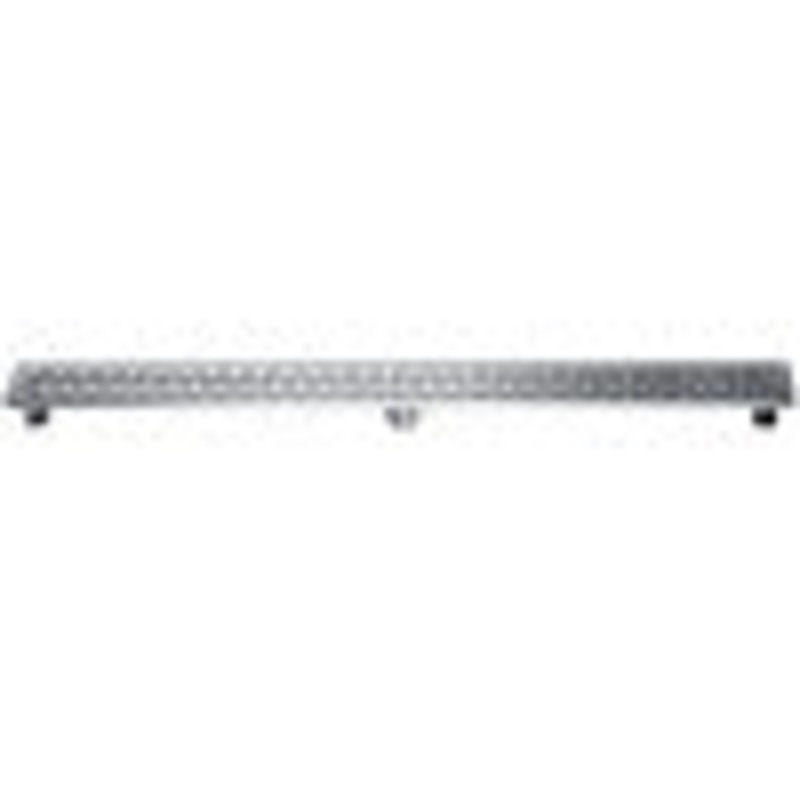 ALFI brand 47″ Stainless Steel Linear Shower Drain with Groove Holes