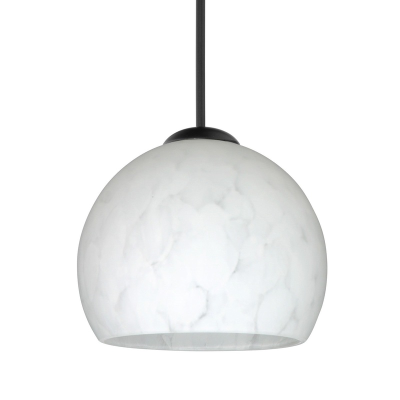 Besa 1XT-565819-BK Besa Palla 5 Pendant One Light Pendant Black