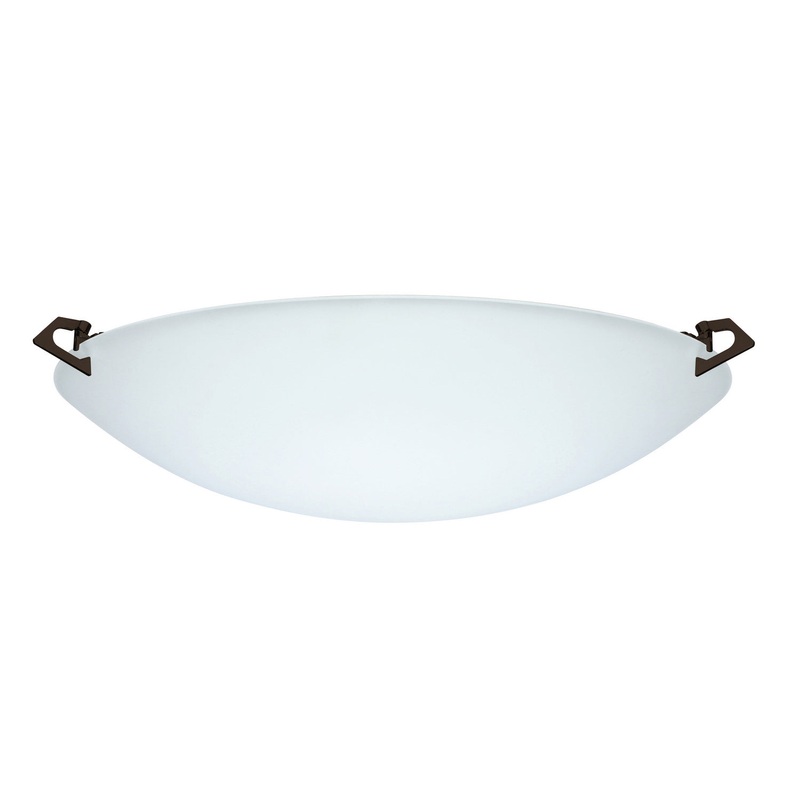 Besa 841925-BR Sonya Three Light Ceiling Mount Bronze
