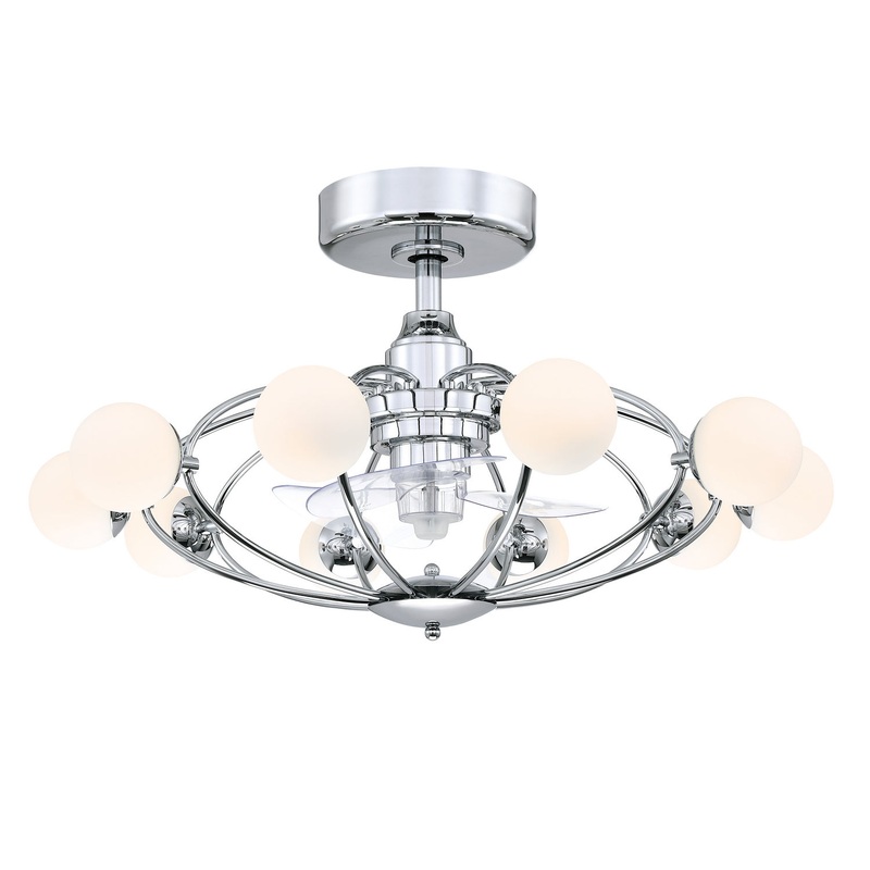 Fanimation FP3073CH Kerring 32″ Ceiling Fan Chrome (Discontinued)