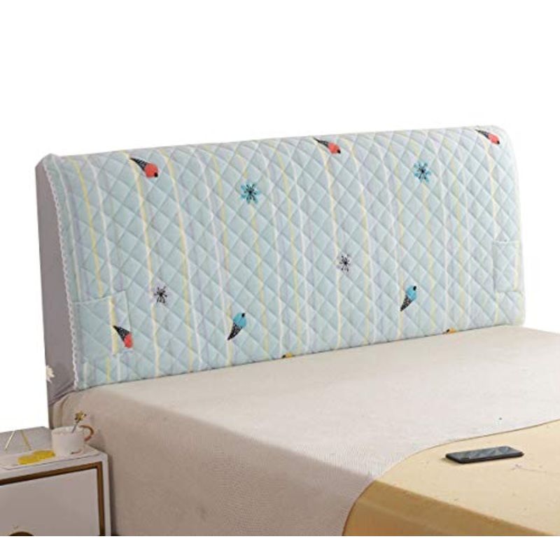 HDGZ Fodera Elastica Protezione Copertura per Testiera per Letto Copri Testata Letto Elastico all-Inclusive Coperchio Europeo Soft Cover Lavabile Testata Letto (Color : I, Size : 180 * 60cm)
