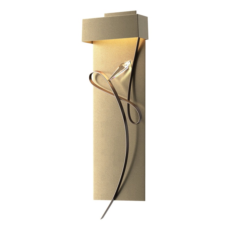 Rhapsody LED Sconce Soft Gold Bronze