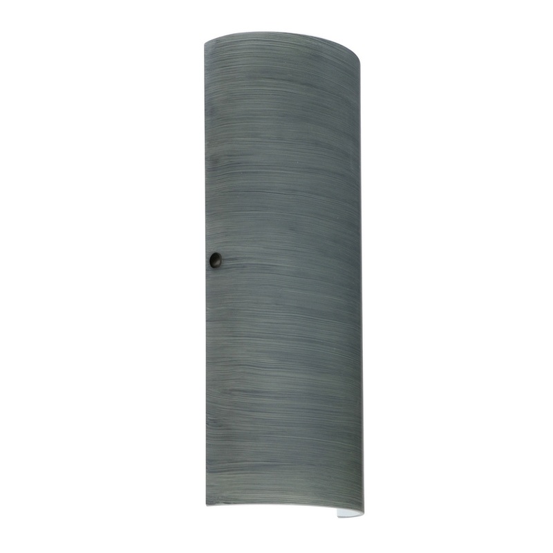 Two Light Wall Sconce from the Torre Collection in Black Finish by Besa