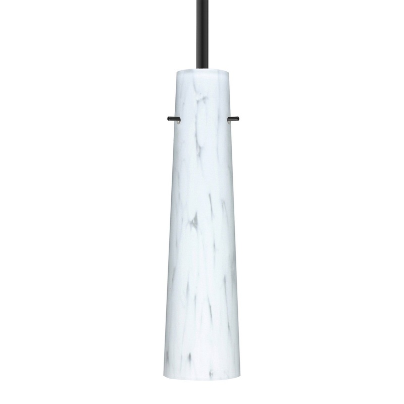 Besa 1TT-567419-BK Besa Camino Stem Pendant One Light Pendant Black