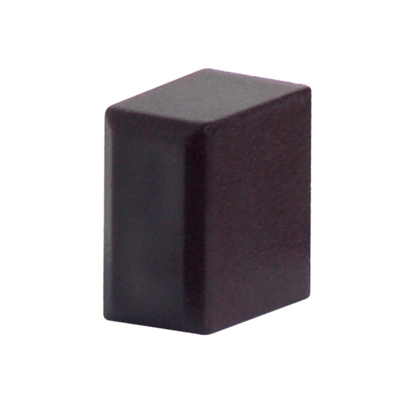 Besa R12-NDCAP-BR Bronze x Rail End Cap Bronze (Discontinued)