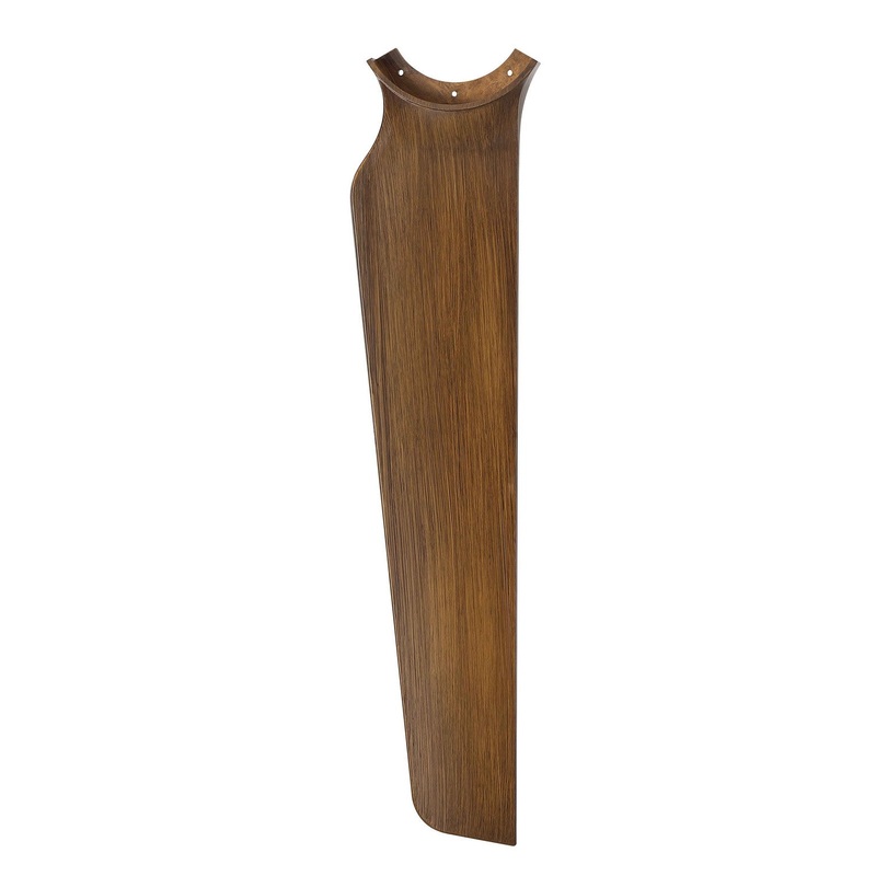 Blade Set of 3 from the TriAire Custom Collection in Koa Finish by Fanimation