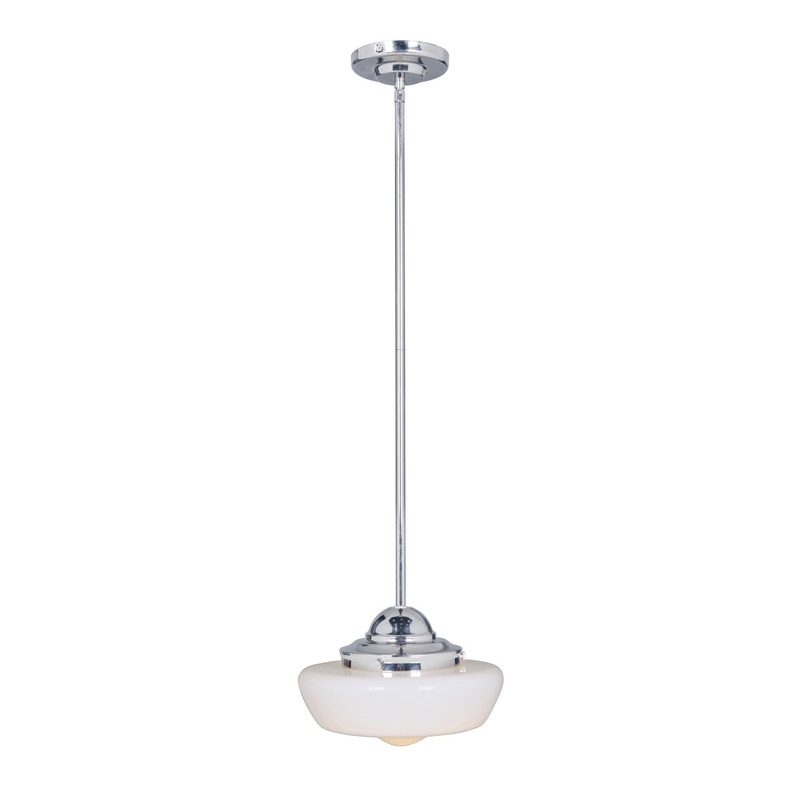Craftmade P575PLN-LED Mini Pendant One Light Mini Pendant Polished Nickel (Discontinued)
