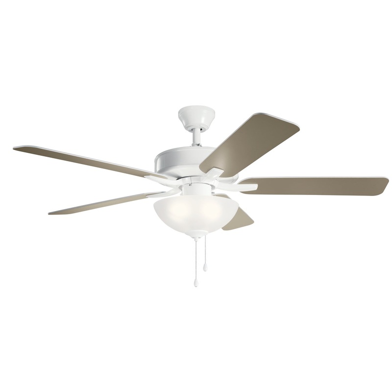 Kichler 330017WH 52″ Ceiling Fan, White