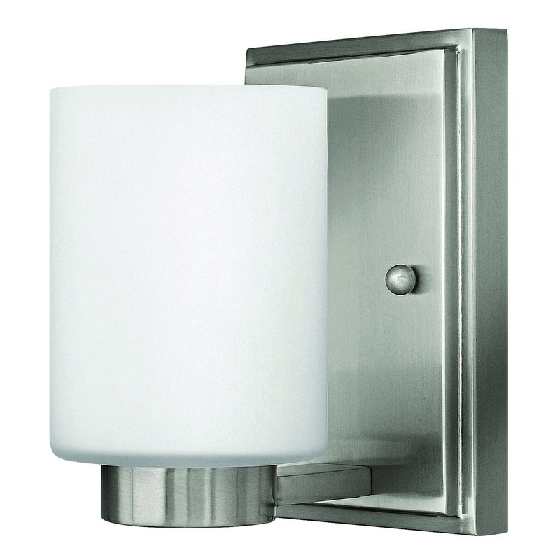 LED Bath Sconce from the Miley Collection in Brushed Nickel Finish by Hinkley