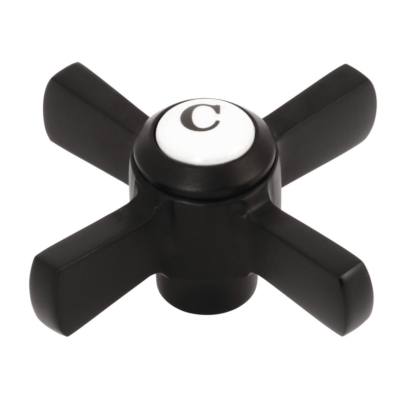 Millennium KSH2950ZXC Cold Metal Cross Handle, Matte Black