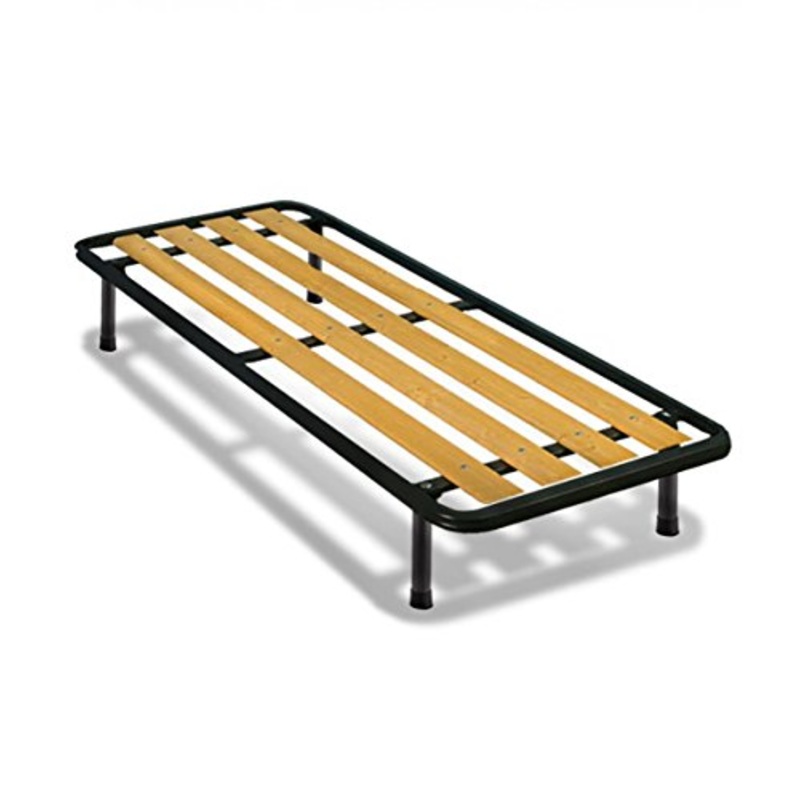 Rete a Tavole Verticali Ortopedica con Profilo 6 cm – Singola (80 x 190 cm)