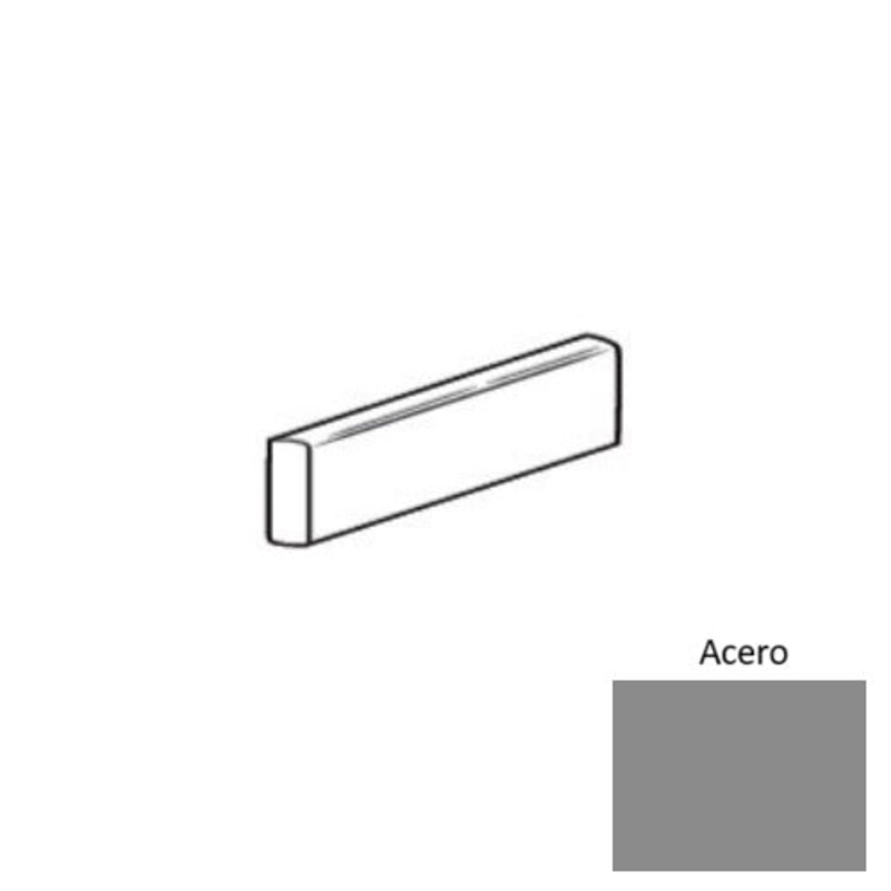Roca Tile Usa Inc Elegant Ideas 2X10 Bullnose Block Acero Glossy Ceramic Trim – Grne0Bo9S1