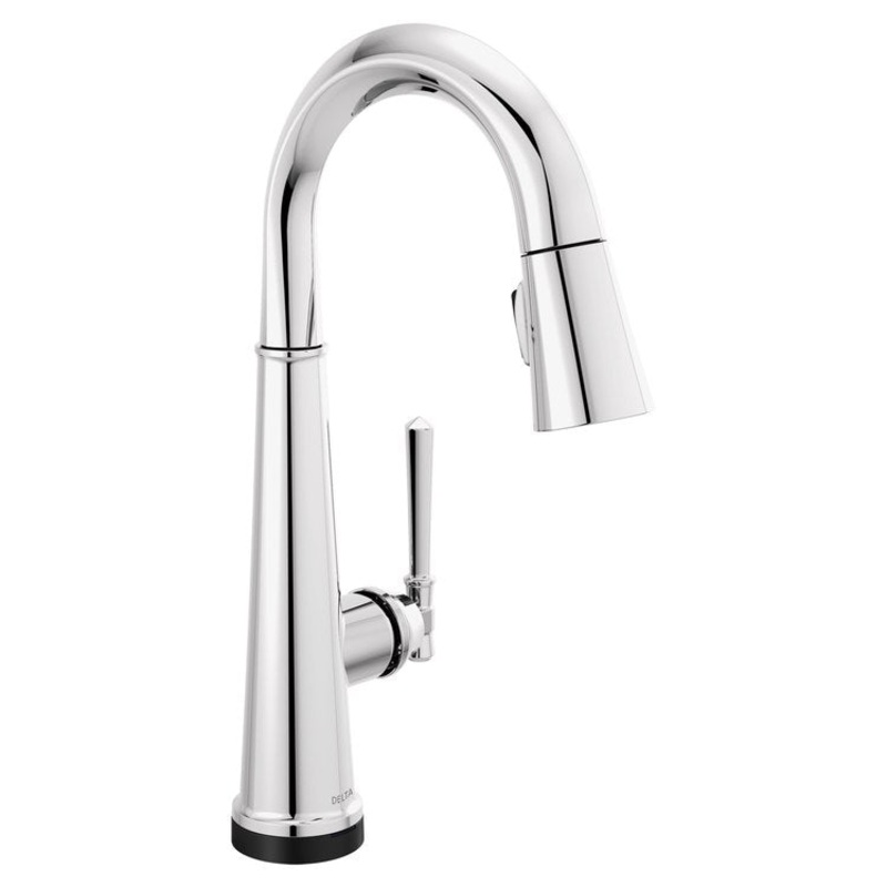 Bar Faucet Emmeline Prep 1 Lever ADA CALGreen Lumicoat Chrome Touch2O with Touchless/MagnaTite Docking/VoiceIQ Compatible 1.8 Gallons per Minute