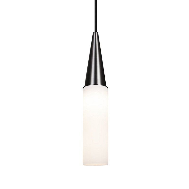 Besa 1JT-METRO14-LED-BK Besa Metro 14 Pendant One Light Pendant Black