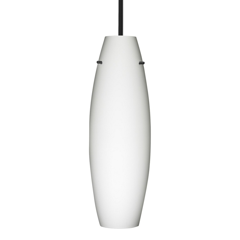 Besa 1TT-412707-BK Besa Suzi 18 Stem Pendant One Light Pendant Black