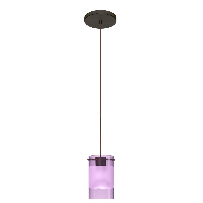 Besa 1XT-6524EA-BR Scope One Light Pendant Bronze (Discontinued)