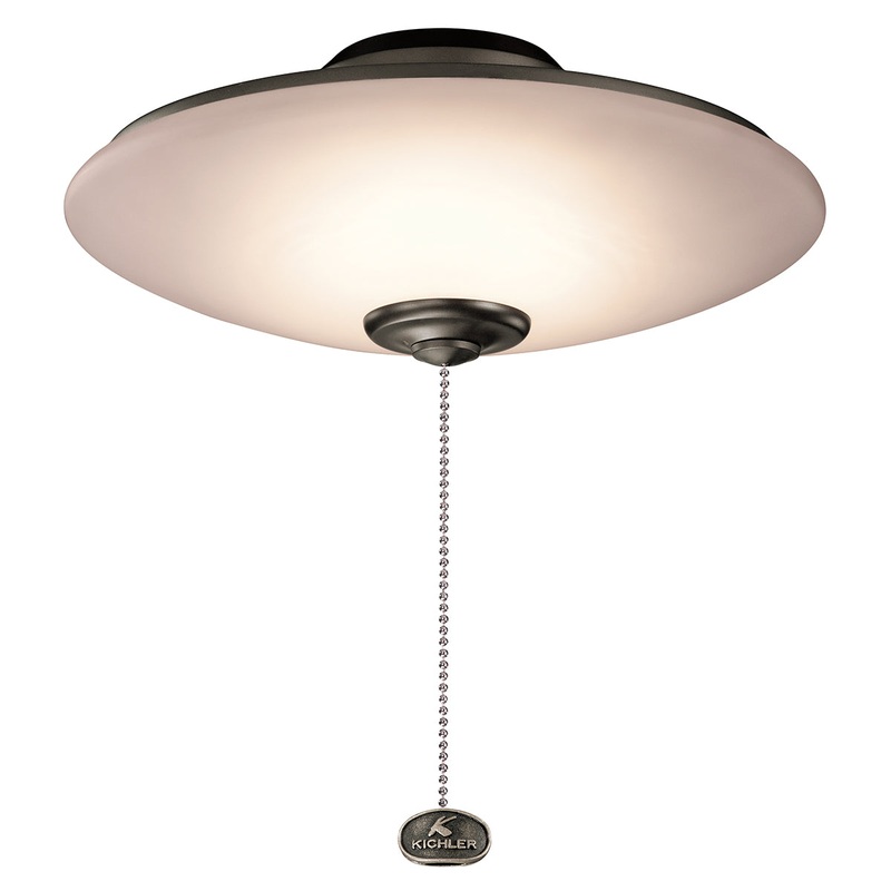 LED Fan Light Kit from the No Family Collection in Multiple Finish by Kichler
