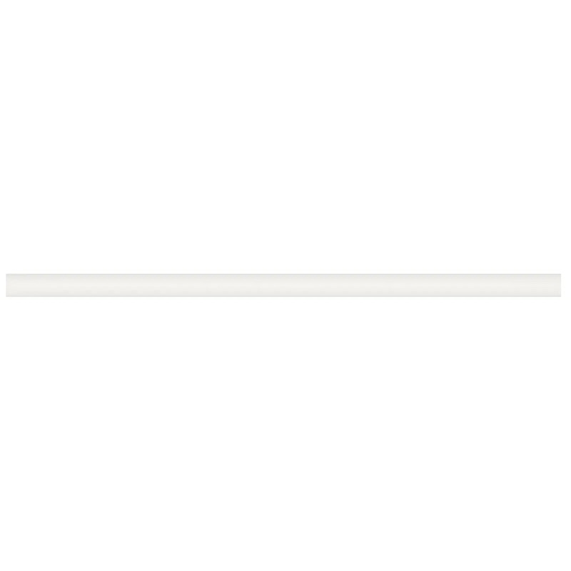 Soho Canvas White Matte Glazed Ceramic 12-Inch Quarter Round