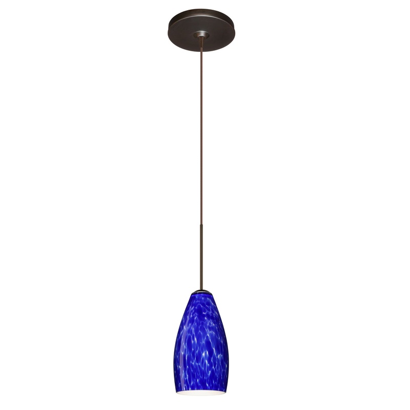 Besa 1XP-719886-BR Karli One Light Pendant Bronze (Discontinued)