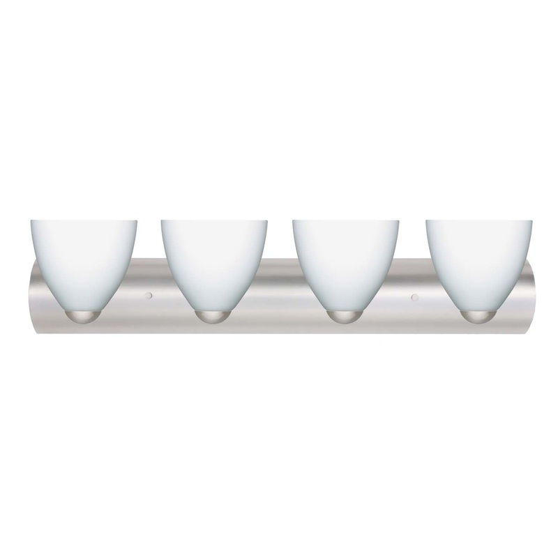 Besa 4WZ-757207-SN Sasha Four Light Wall Sconce Satin Nickel (Discontinued)