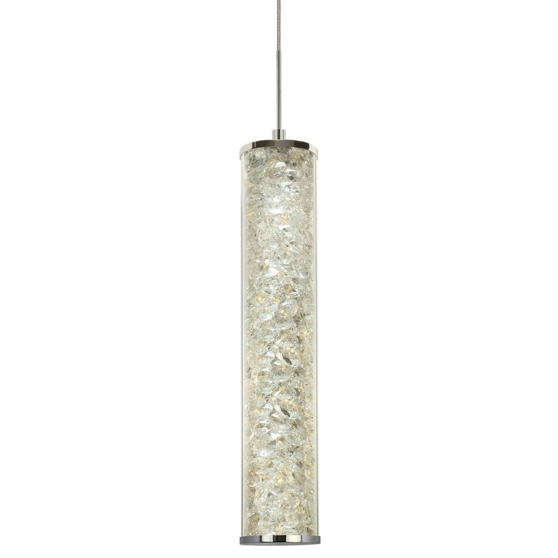 LED Pendant from the Jazz Collection in Polished Chrome Finish by Stone Lighting