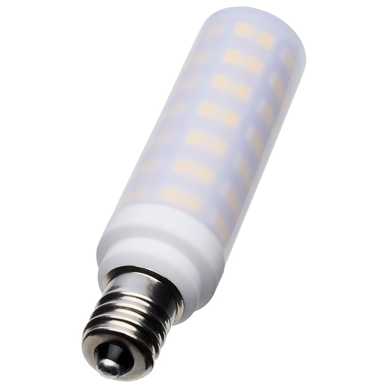 6.5 Watt T6 LED – Frost Finish – E12 Base – 5000K – 120 Volt Light Bulb by Satco