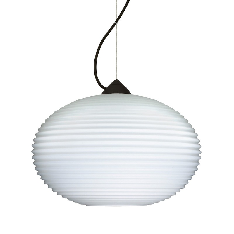 Besa 1KX-491207-BK Besa Pape 10 Pendant One Light Pendant Black