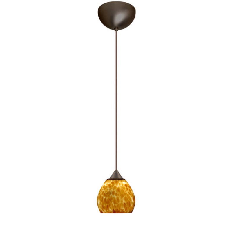 Besa 1XC-560518-BR Tay Tay One Light Pendant Bronze (Discontinued)
