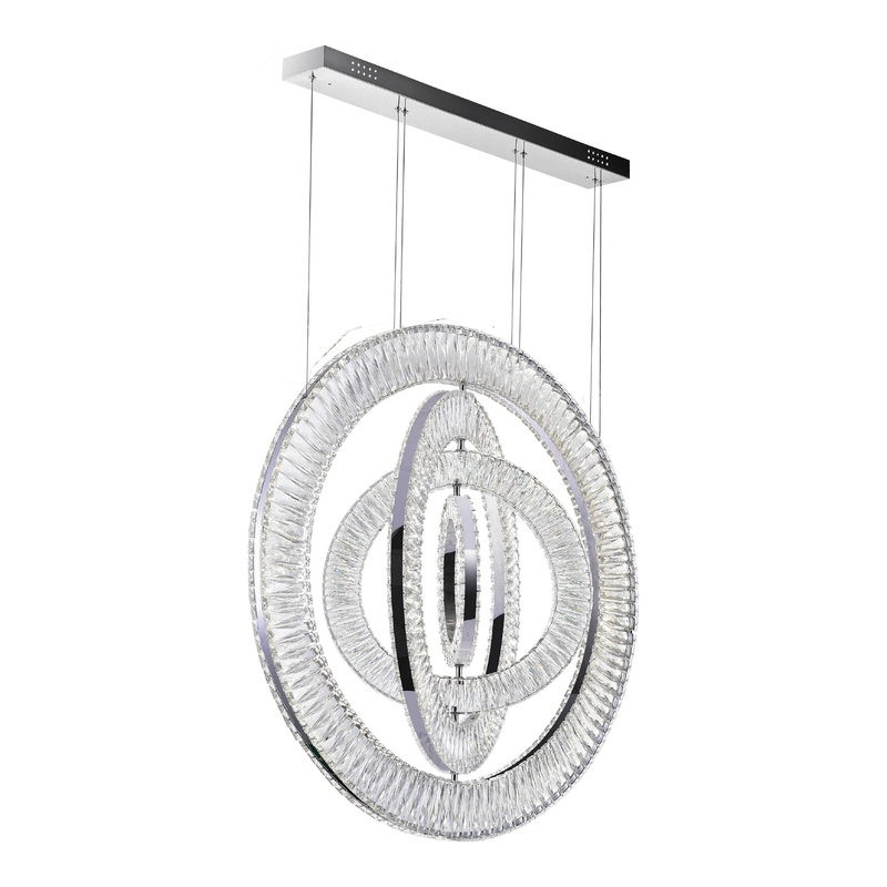 Celina Chandelier Chrome