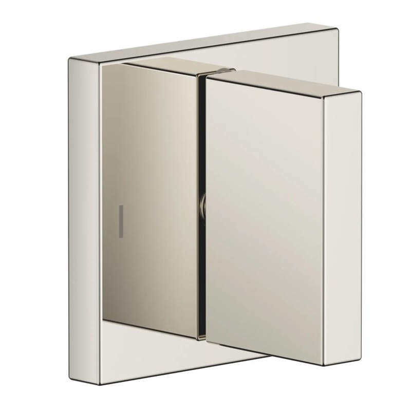 Diverter Trim MEM Wall Mount Concealed Two-Way with Shut-Off Function Platinum 1 Lever