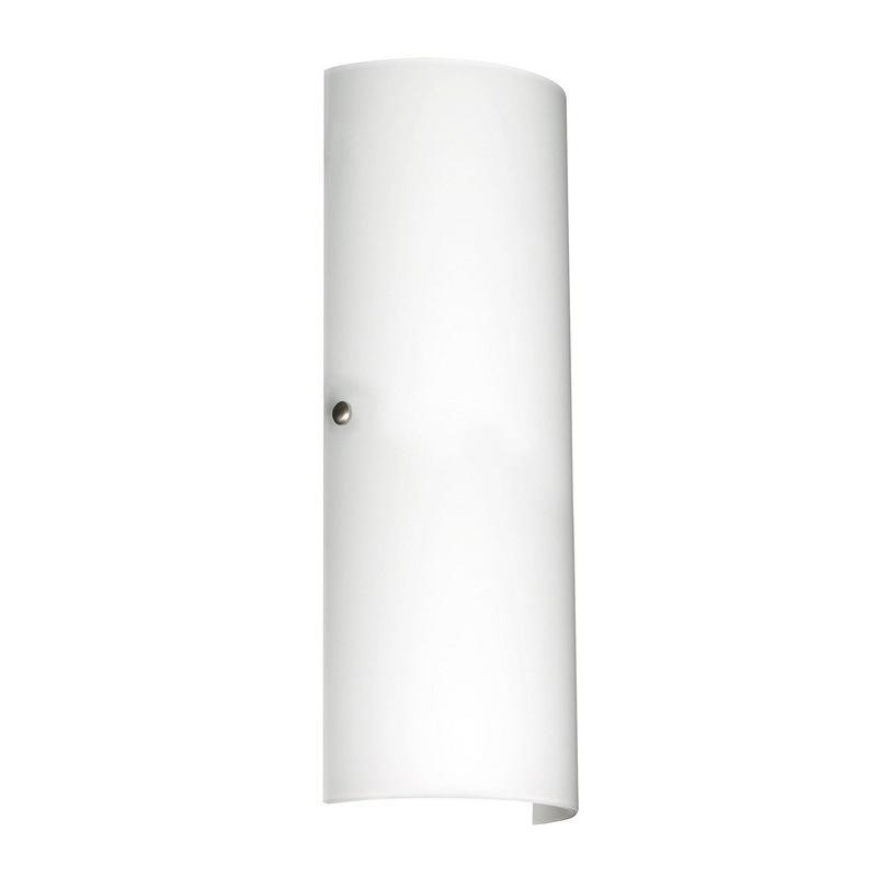 Two Light Wall Sconce from the Torre Collection in Satin Nickel Finish by Besa