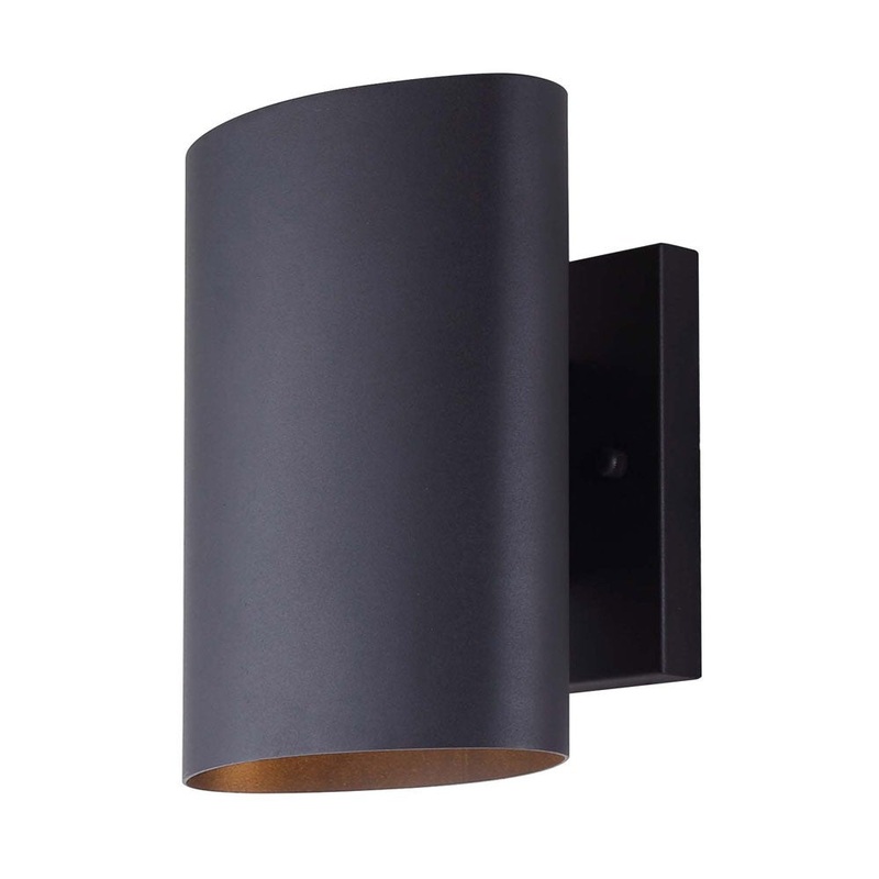 Canarm IOL607BK Owynn One Light Outdoor Lantern Black