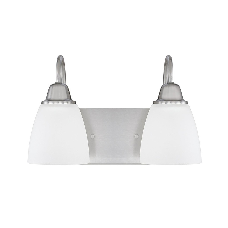 Capital Lighting 115121BN-337 Trenton 2 Light Vanity Brushed Nickel