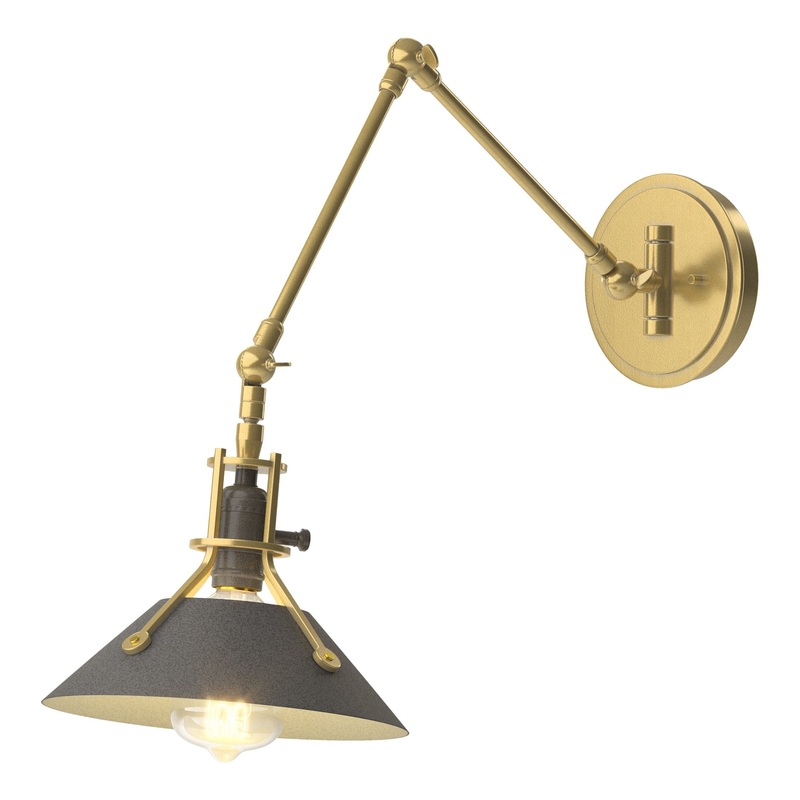 Henry Sconce Modern Brass Natural Iron