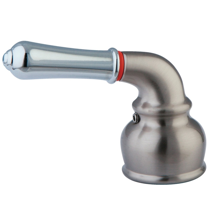 KSH2957H Hot Metal Lever Handle, Brushed Nickel/Polished Chrome
