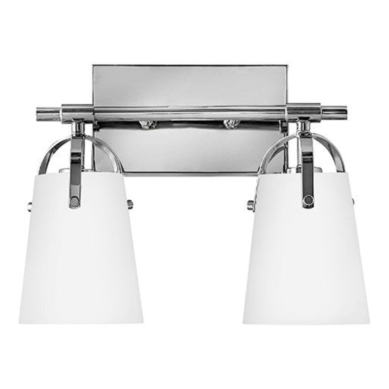 LED Vanity from the Foster Collection in Chrome Finish by Hinkley