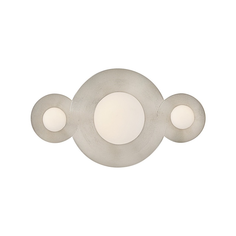 LED Vanity from the Rhea Collection in Polished Nickel Finish by Hinkley