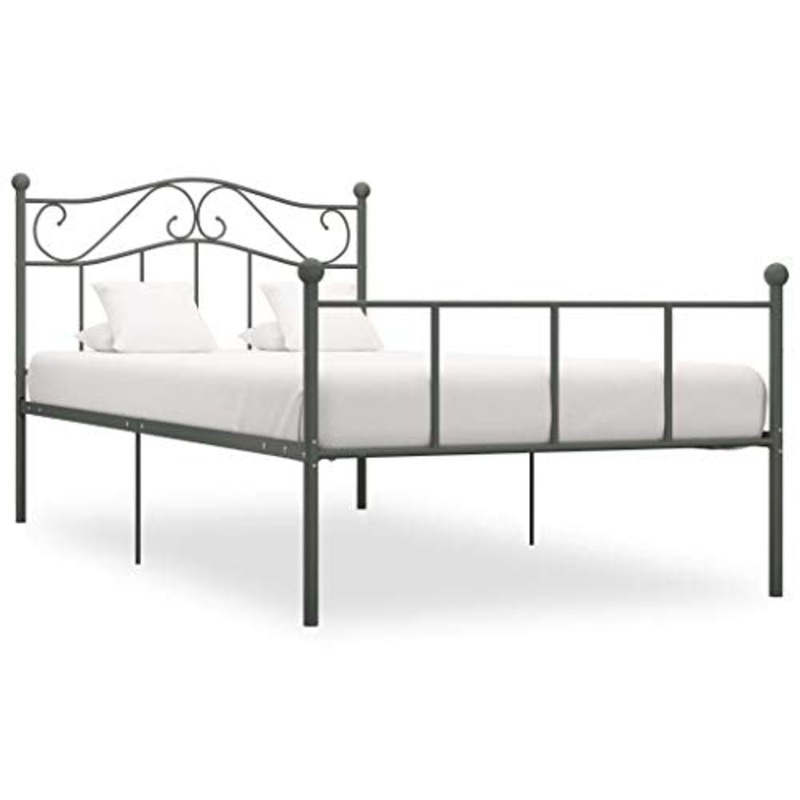 SKM Giroletto Grigio in Metallo 90×200 cm (12.4kg)