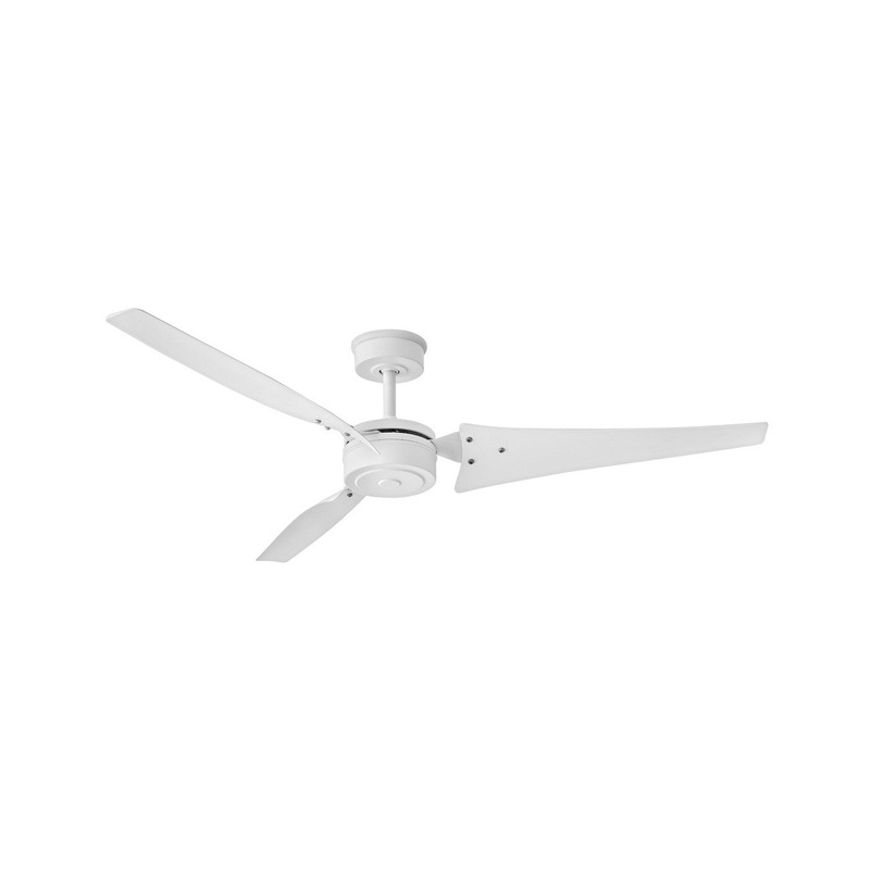 60″ Smart Fan from the Mistral Collection in Matte White Finish by Hinkley