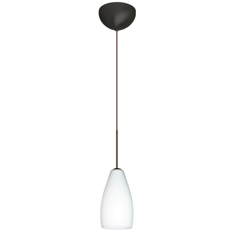 Besa 1XC-719807-BR Karli One Light Pendant Bronze
