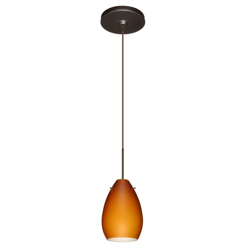 Besa 1XP-171380-BR Pera One Light Pendant Bronze (Discontinued)