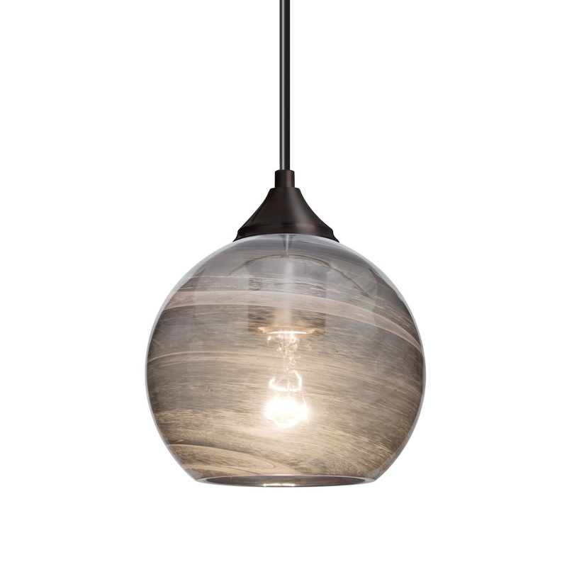 Besa J-JILLYSM-BR Jilly One Light Pendant Bronze