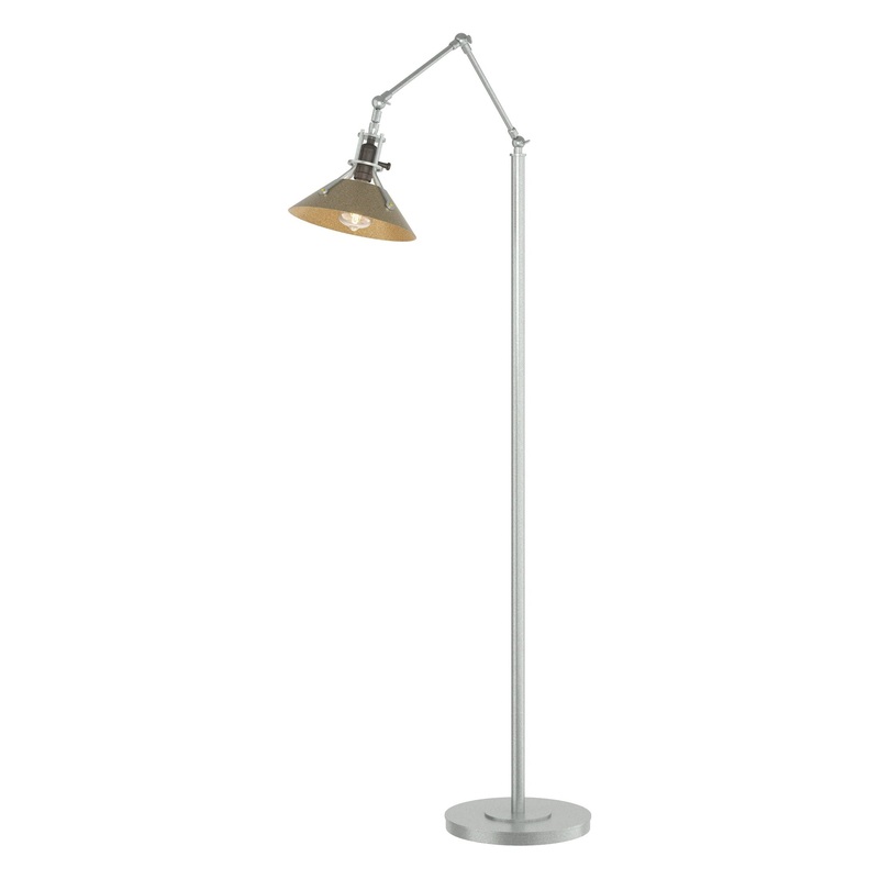 Henry Floor Lamp Vintage Platinum Soft Gold
