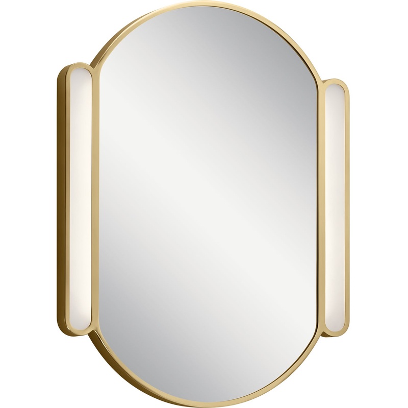 Kichler 84165CG LED Mirror, Champagne Gold