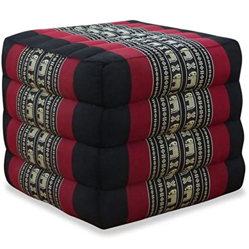 livasia | Cuscino ergonomico e Pouf | Cuscino posturale e per discopatia |cubo | Cuscino Orientale | Cuscino Lombare | Sgabello