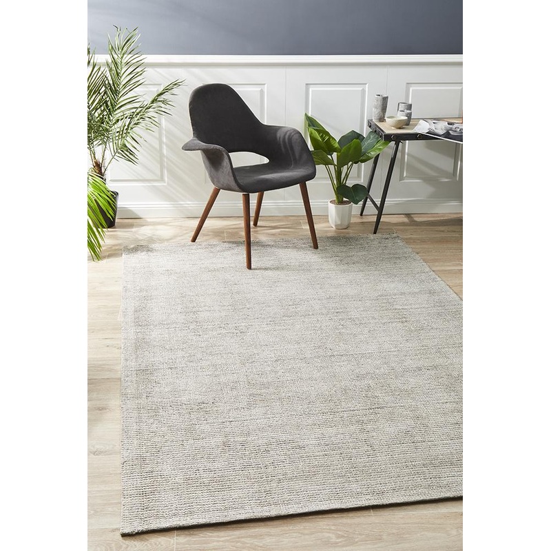 Allure Stone Cotton Rayon Rug by Rug Culture – 400x300CM